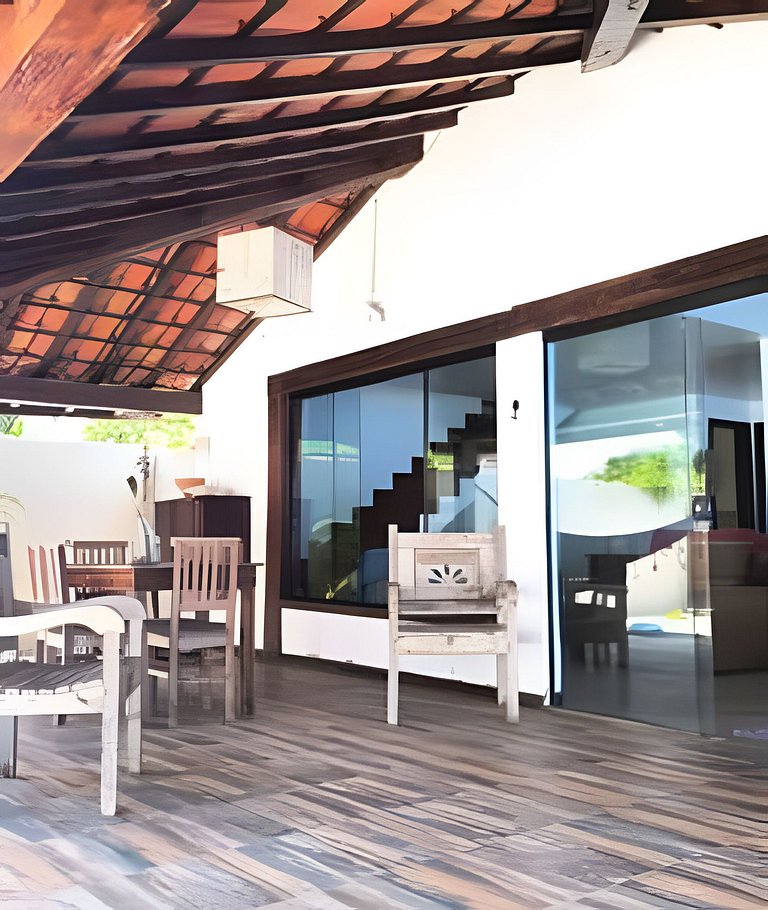 Casa c/ piscina e churras perto de Geribá e Tucuns