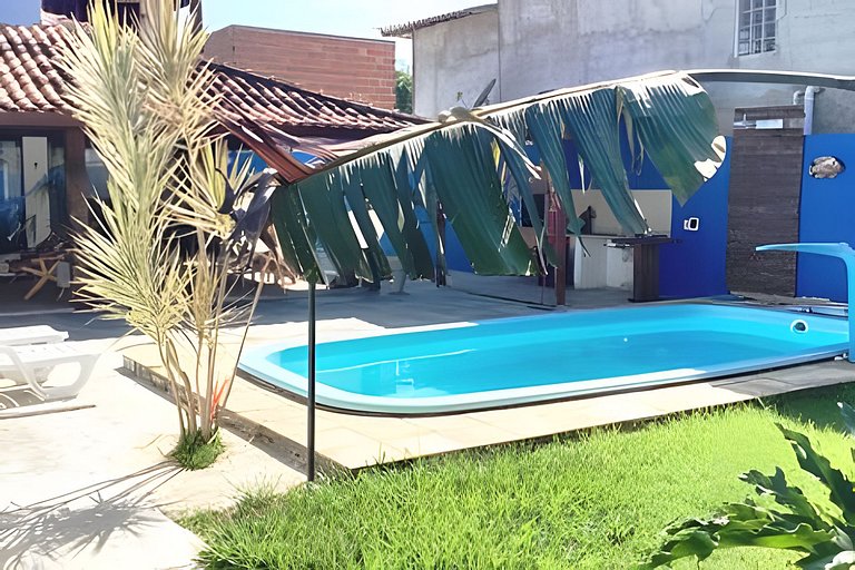 Casa c/ piscina e churras perto de Geribá e Tucuns